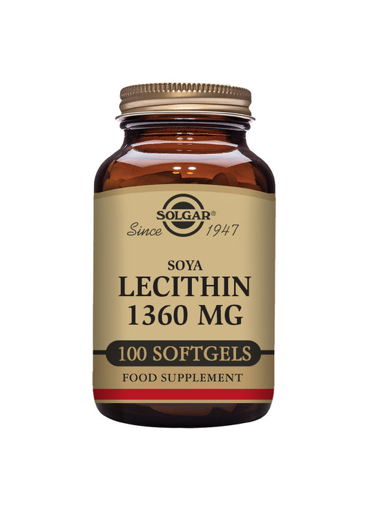 Solgar Lecithin 1360 mg 100 softgels