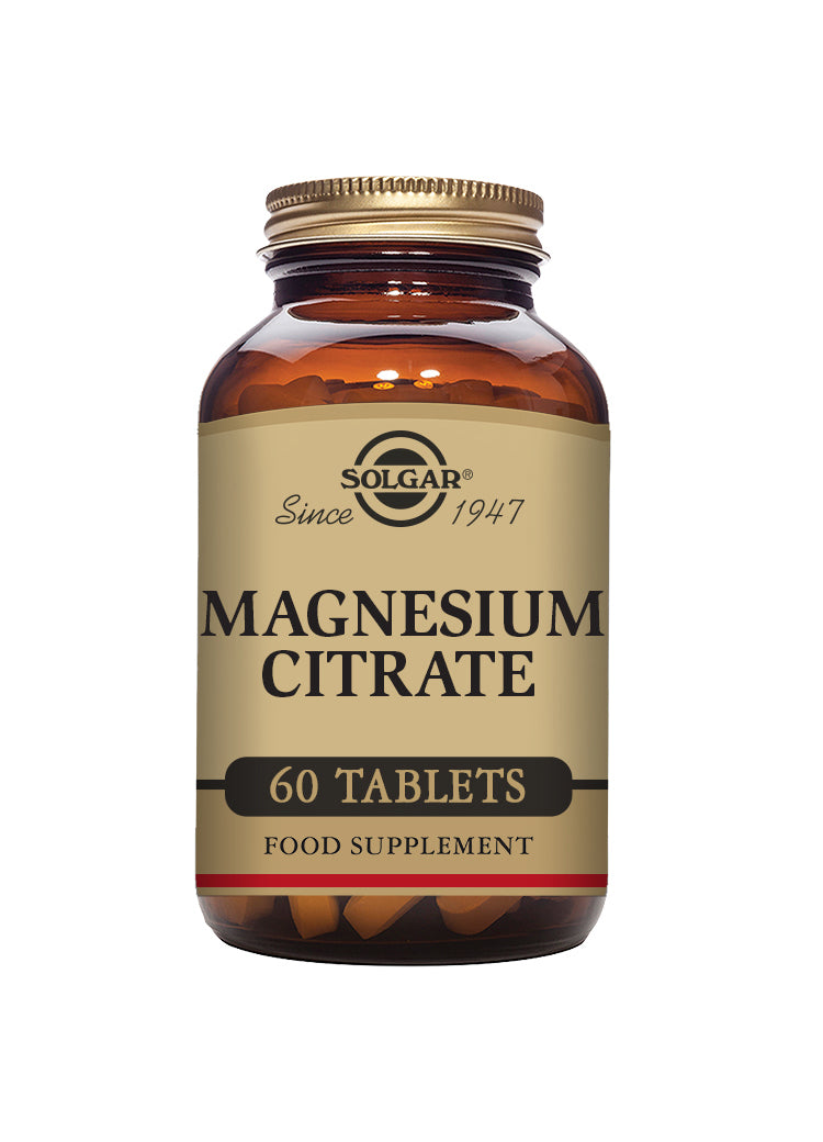 Solgar Magnesium Citrate Tablets