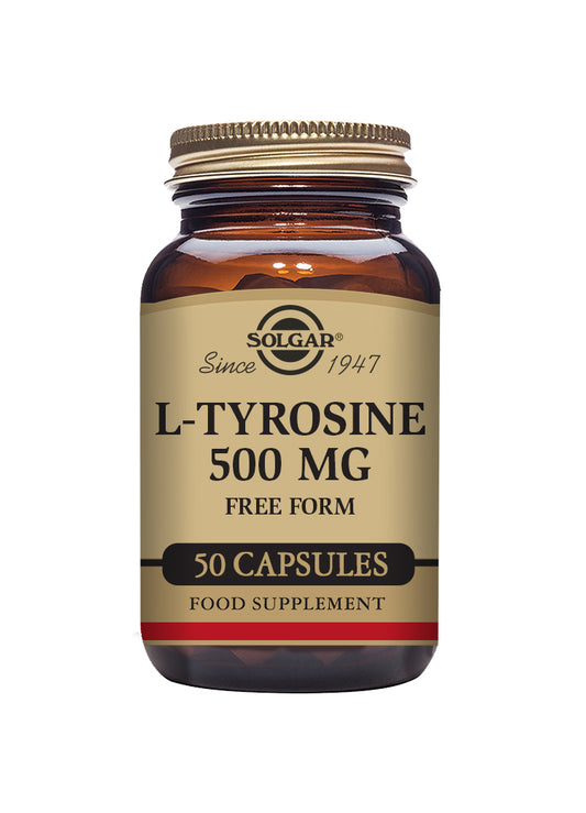 Solgar L-Tyrosine 500mg vegetable 50 capsules