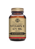 Solgar VITAMIN E 670 mg (1000 IU) 50 softgels