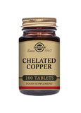 Solgar Chelated Copper 100 Tablets Antioxidants Energy Minerals Vitamins,cheated copper,chelated copper,copper,daily vitamins,issues,Multi vitamins,multivitamins,solgar,vitamins,vitamins and minerals,Vitamins and Supplements,vitamins minerals