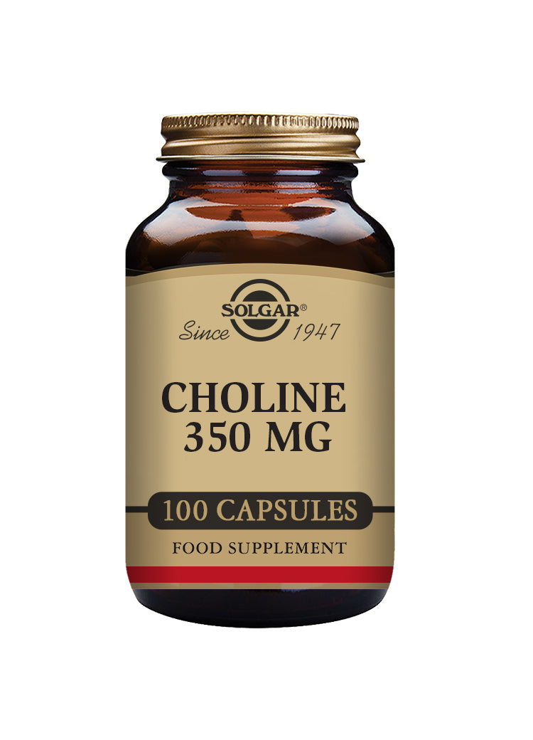 Solgar Choline 350mg vegetable 100 capsules
