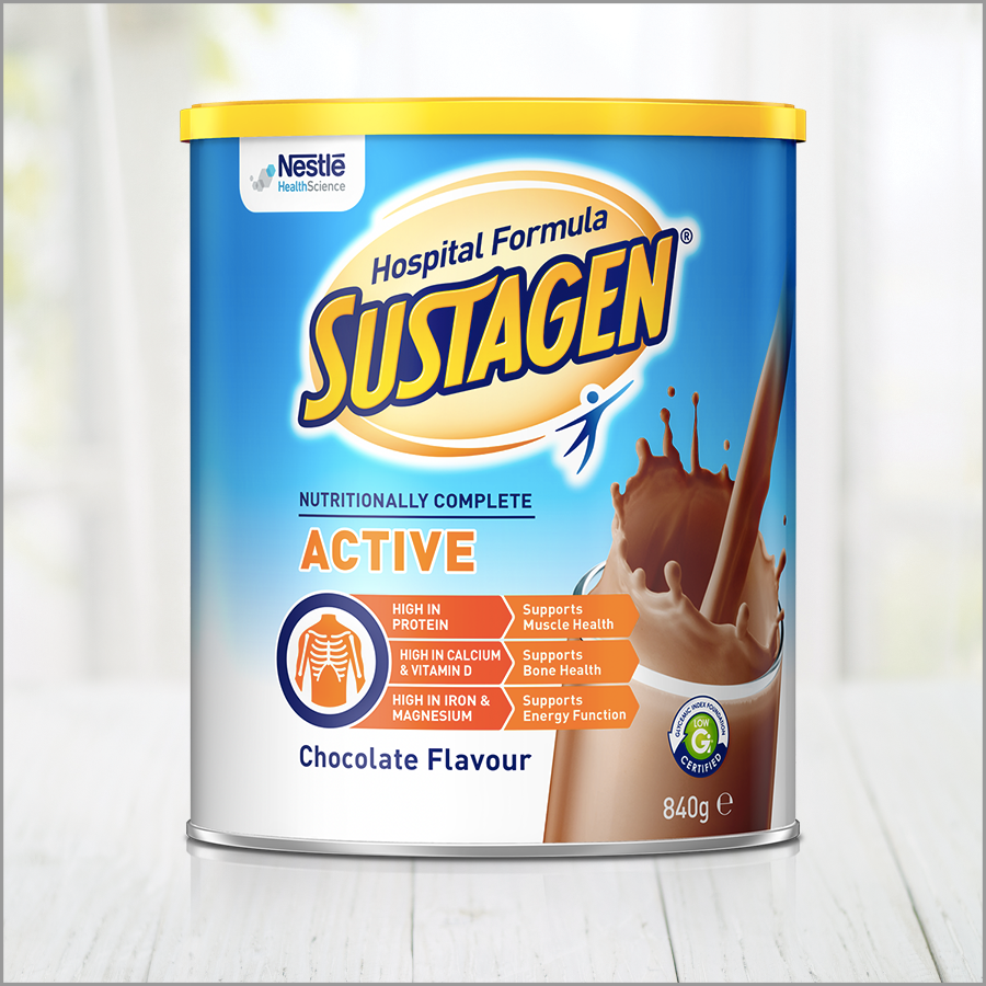 SUSTAGEN Hospital Formula 840gm Chocolate