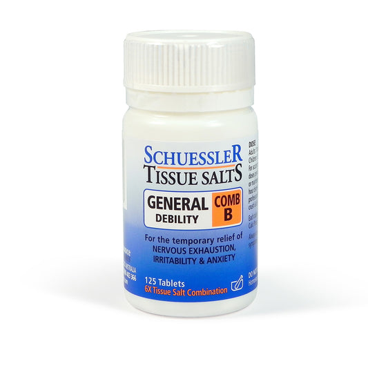 Schuessler Tissue Salts 125 Tablets &ndash; Comb B