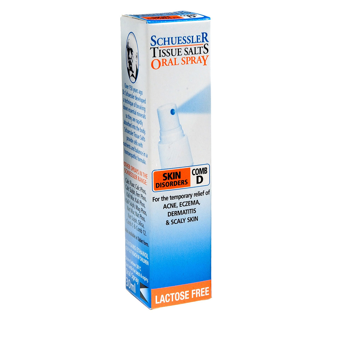 Schuessler Tissue Salts 30ML Spray &ndash; Comb D 6X