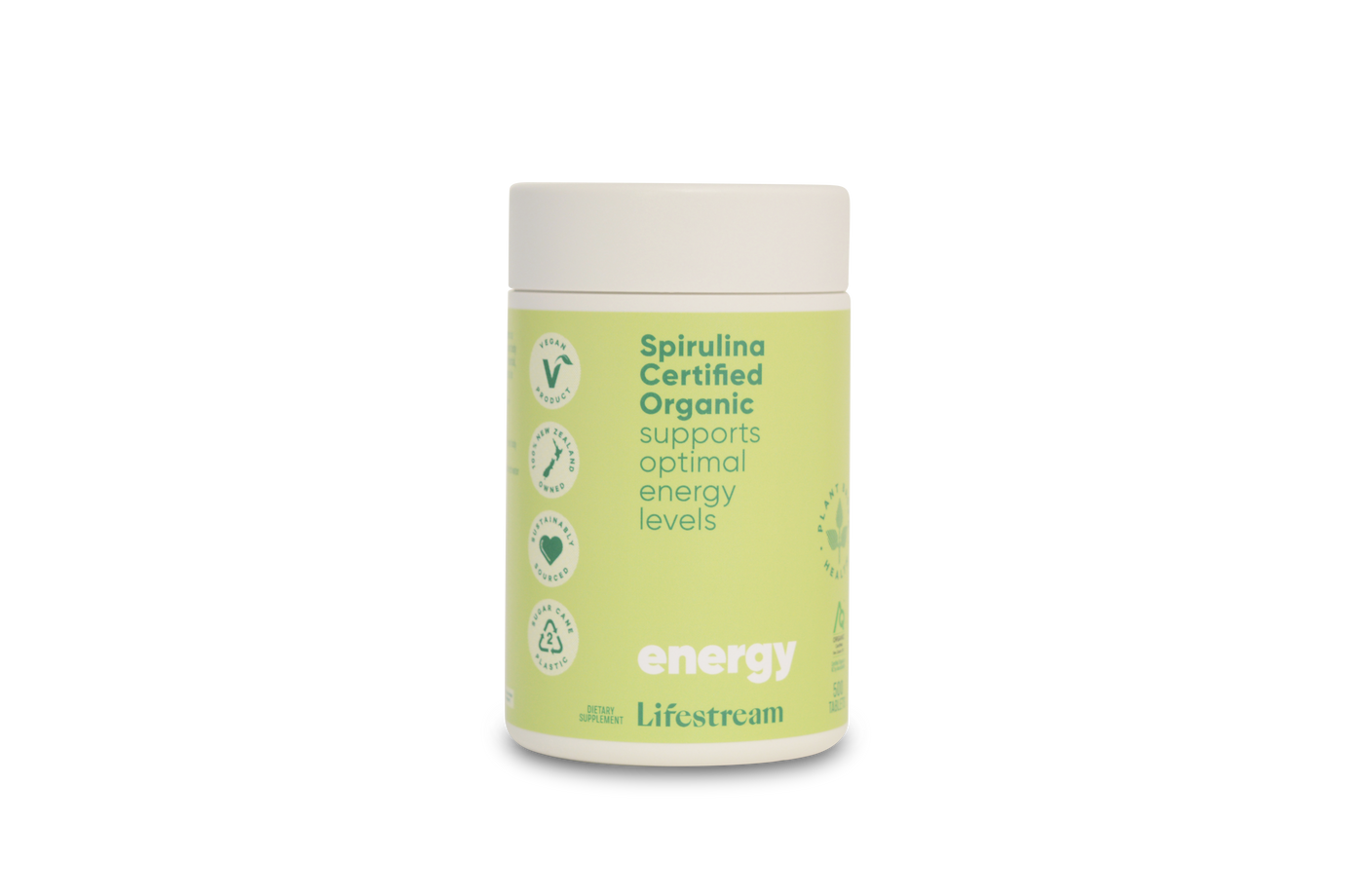 Spirulina Certified Organic 500 tablets