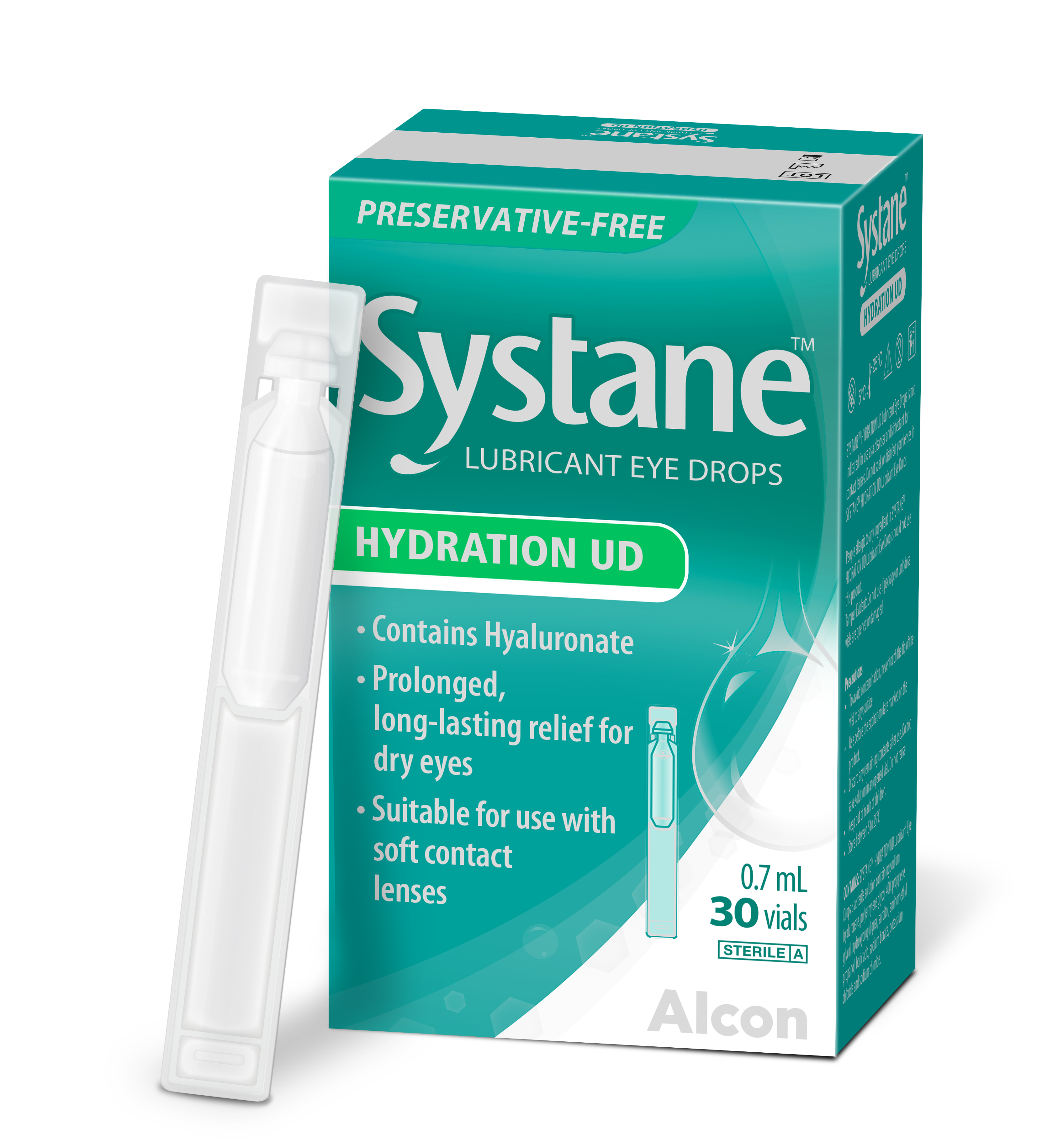 Systane Hydration UD Lubricant Eye Drops 30 x 0.7 ml