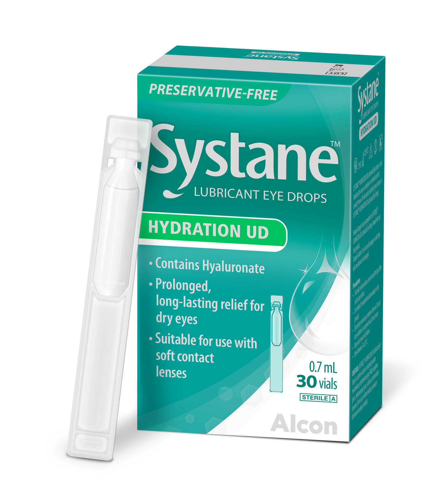 Systane Hydration UD Lubricant Eye Drops 30 x 0.7 ml