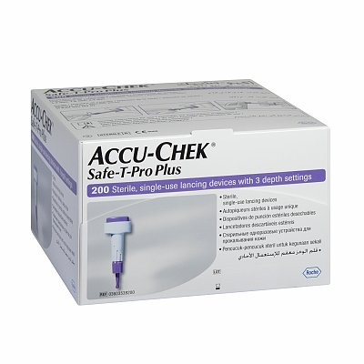 Roche Accuchek Safe-T-Pro