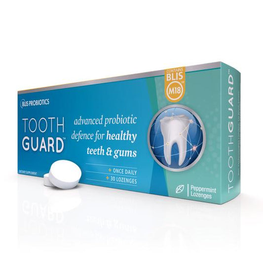 Blis ToothGuard with Blis M18 Lozenges 30 Peppermint