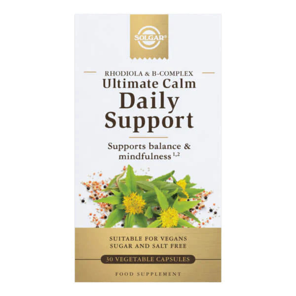 Solgar Ultimate Calm Daily Support Vegetable 30 Capsules