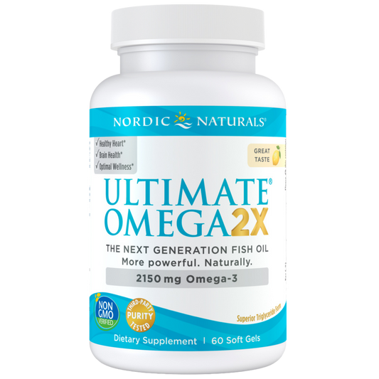 Nordic Naturals Ultimate Omega 2x  60 Soft Gels