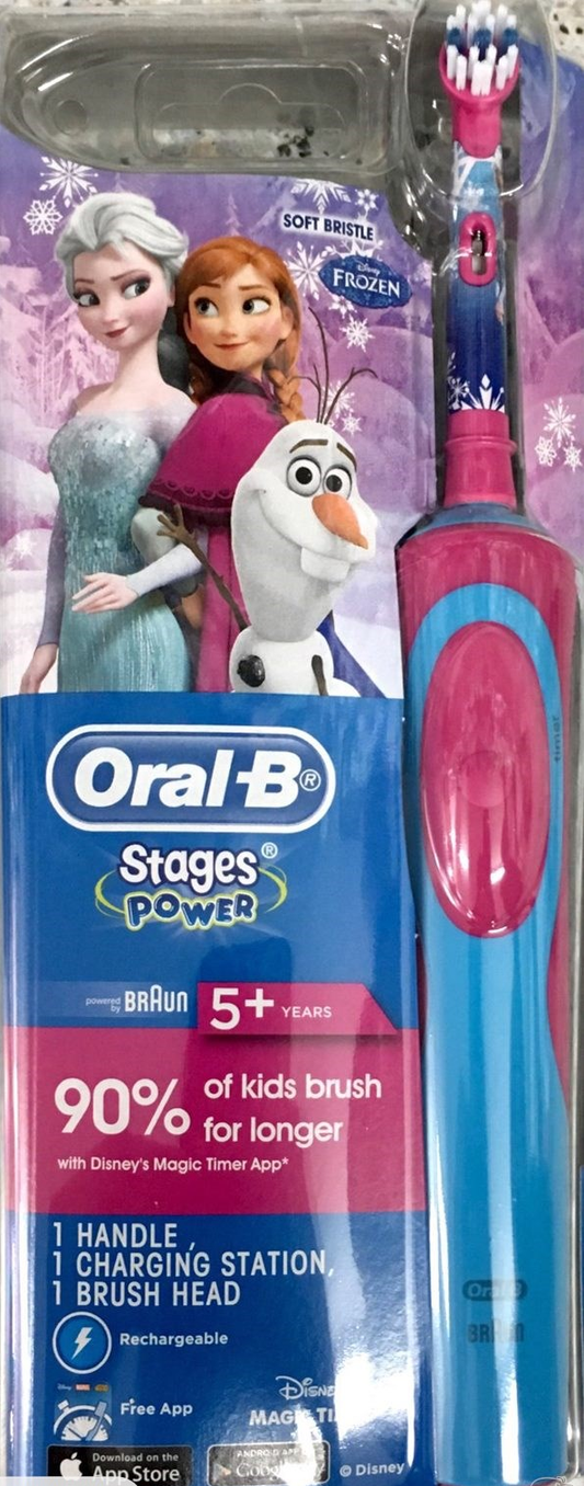Oral B Stages Power Electric Toothbrush-Frozen