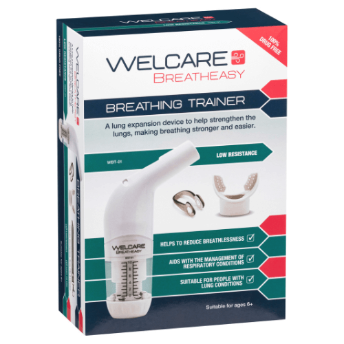 Welcare Breatheasy Breathing Trainer Low Resistance WBT-01 - DominionRoadPharmacy