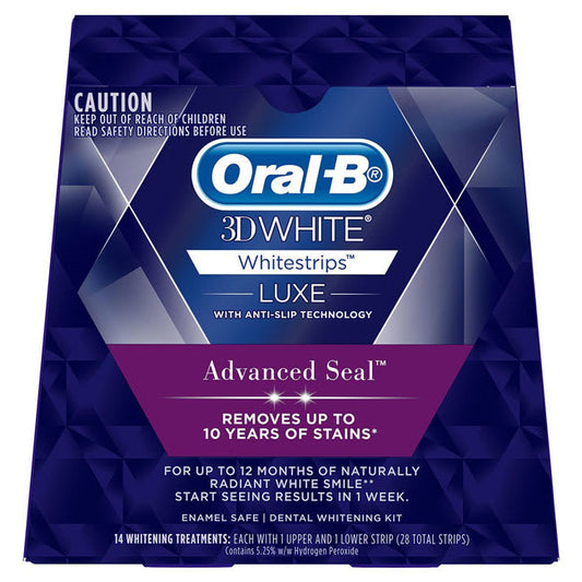 Oral B 3D White Whitestrips Advance Seal 14 pack