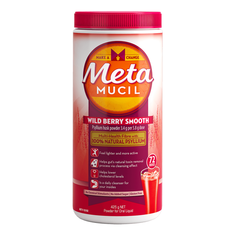 Metamucil® Wild Berry Smooth Fibre Powder 673gm - DominionRoadPharmacy