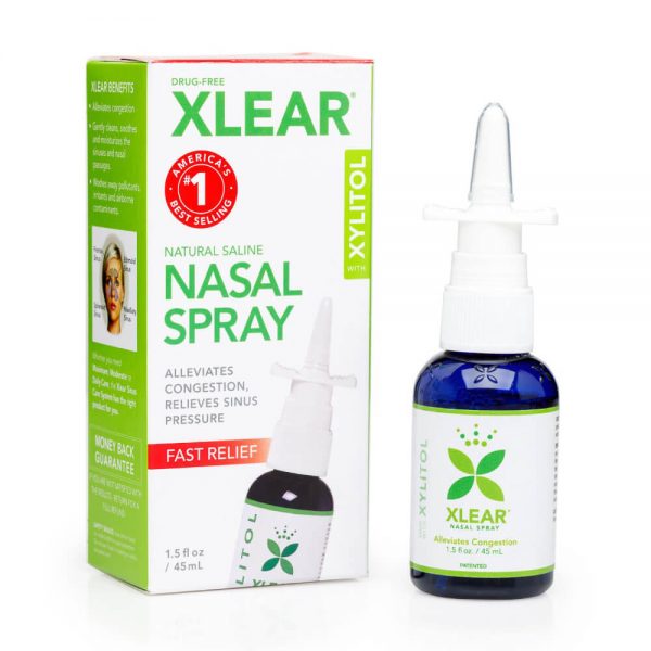 Xlear  Xylitol &amp; SalineNasal Spray 45ml Metered Dose