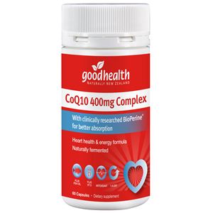 Good Health CoQ10 400mg Complex 60 Caps