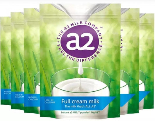 A2 adult milk powder high calcium whole milk powder 1kg*6