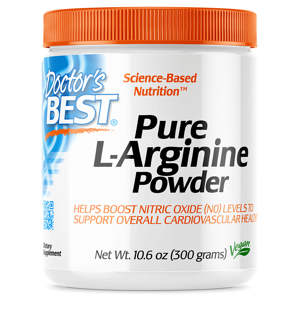 Doctor's Best Pure L-Arginine Powder 300 Grams