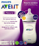 Philips Avent NATURAL Baby Bottles 2 Pack 260 ml