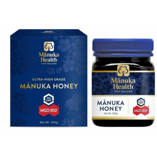 Manuka Health MGO 850+ Manuka Honey 250gm