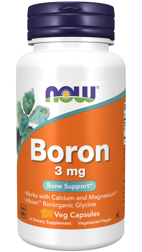 now Boron 3mg 100 veg capsules