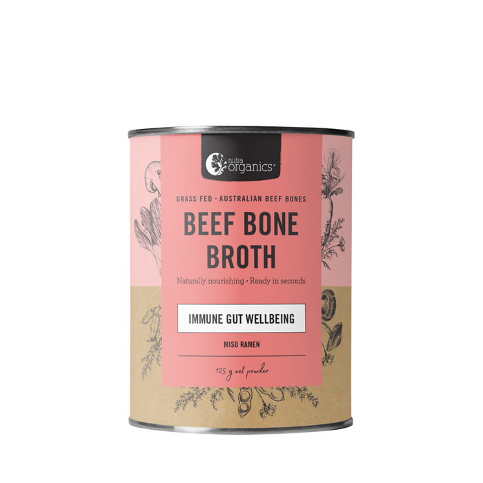 Nutra Organics Beef Bone Broth Miso Ramen 125 gm - DominionRoadPharmacy