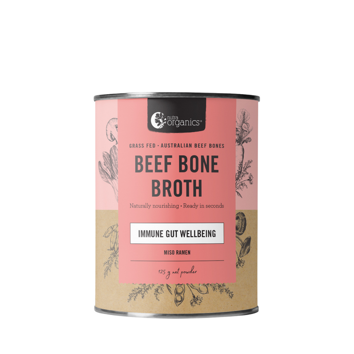 Nutra Organics Beef Bone Broth Miso Ramen 125 gm
