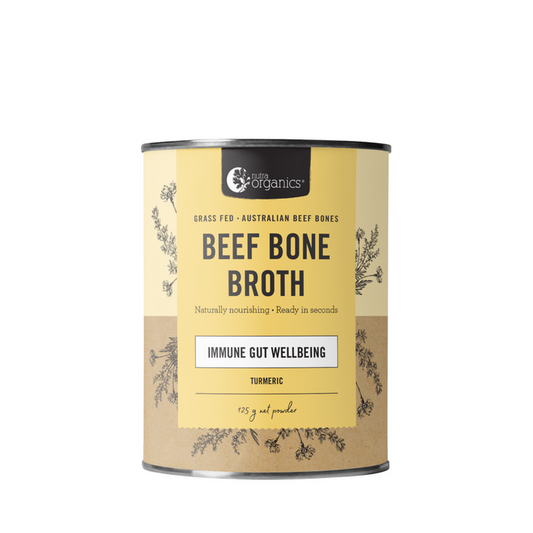 Nutra Organics Beef Bone Broth Turmeric 125 gm