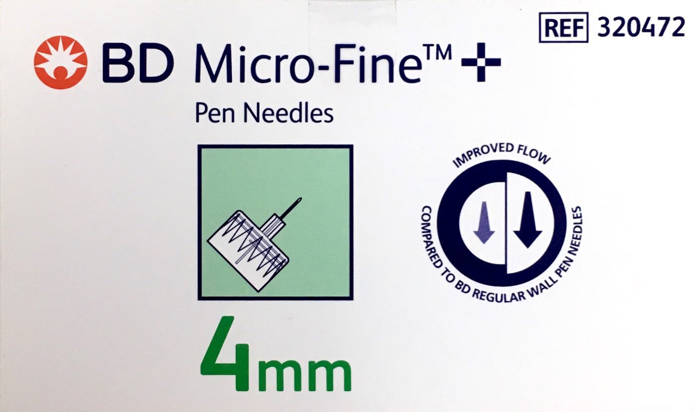 BD Micro-Fine Pen Needles 0.23mm(32G)*4mm 100's - Pakuranga Pharmacy