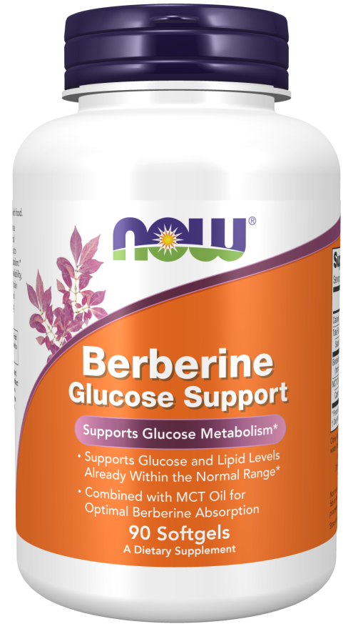 now Berberine Glucose Support 90 softgels