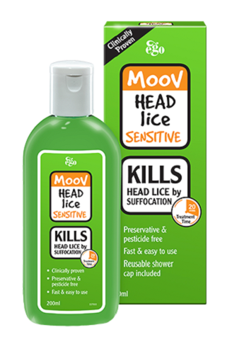MOOV Head Lice Sensitive 200ml - Pakuranga Pharmacy
