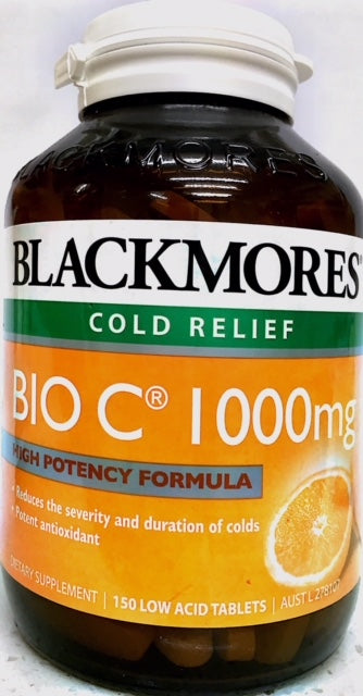 Blackmores Bio C® 1000mg 150tabs - Pakuranga Pharmacy