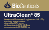 Bioceuticals UltraClean 85 Advanced Strength EPA/DHA 120 Caps bioceuticals,general health,general well being,issues,omega 3 fatty acids,omega3,UltraClean 85 Advanced Strength EPA/DHA