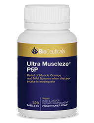
					Ultra Muscleze® P5P					
					Relief of Muscle Cramps and Mild Muscle Spasms
				