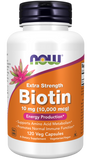 now Biotin Extra Strength 10 mg (10,00 mcg) 120 veg capsules