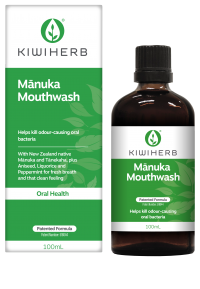 Kiwiherb Manuka Mouthwash 100ml