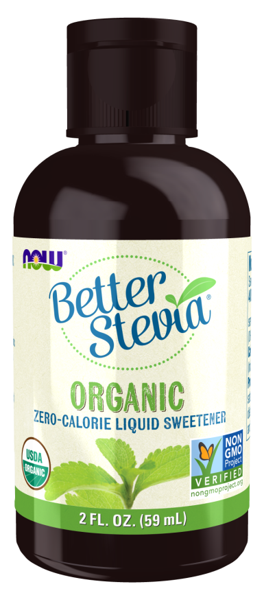 now BetterStevia&reg; Liquid, Organic 50 ml