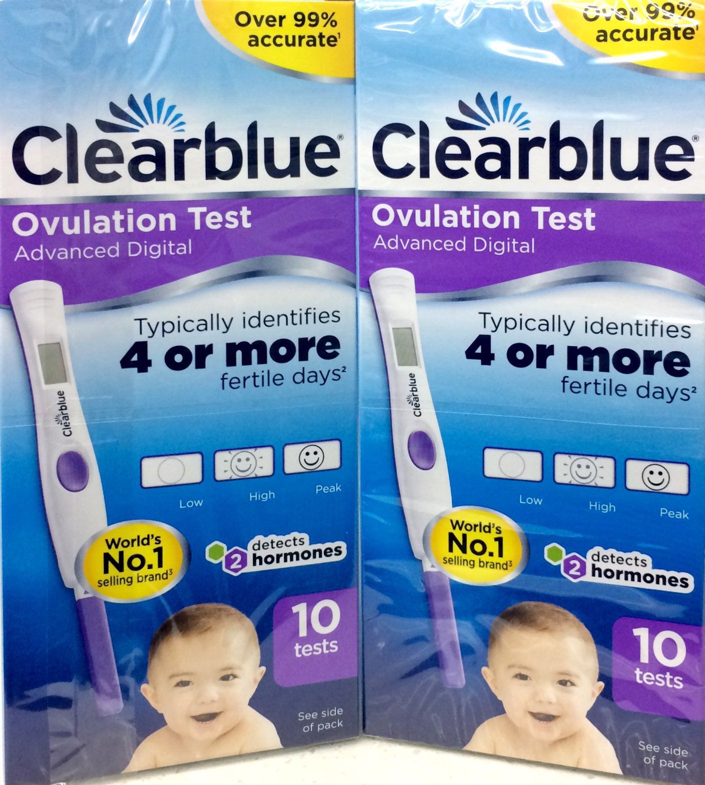 Clearblue Advanced DIGITAL Dual Hormone Indicator Ovulation Test 20 Test **On Sale** - Pakuranga Pharmacy