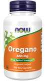 Now Oregano 450 mg 100 Veg Capsules