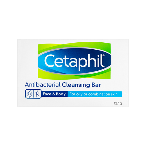 Cetaphil Gentle Cleansing Antibacterial Bar 127g (2 Pack) - Pakuranga Pharmacy