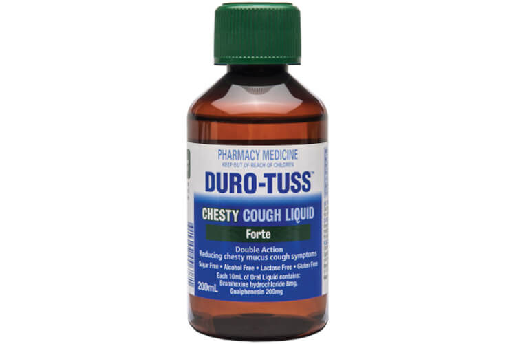 Duro Tuss Chesty Cough Liquid Forte 200ml - Pakuranga Pharmacy