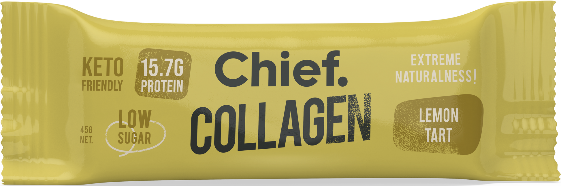 Chief Collagen Protein Bar  Lemon Tart 12 bars