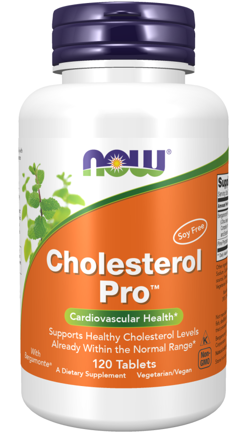 now Cholesterol Pro 120 Tablets