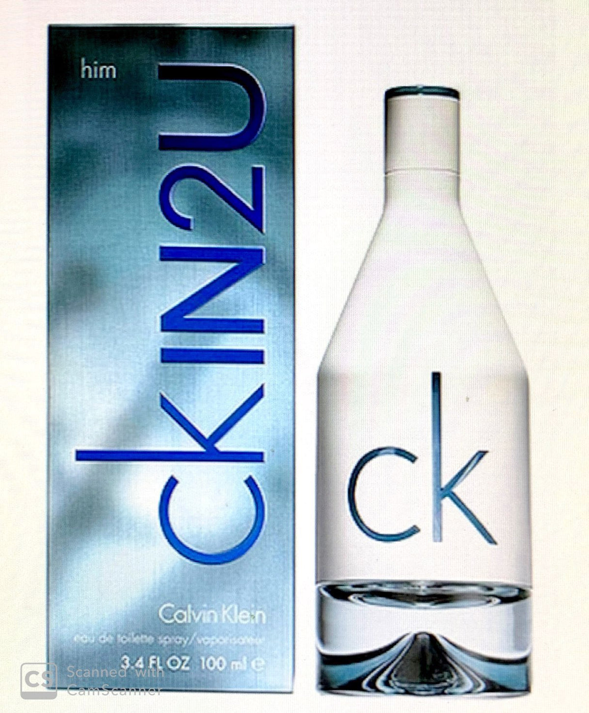 CK IN2U By Calvin Klein 100ml EDT For Men