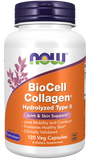 now BioCell Collagen Hydrolysed Type II 120 Veg Capsules