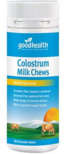 GOOD HEALTH Colostrum Chews Vanilla 150tabs - Pakuranga Pharmacy