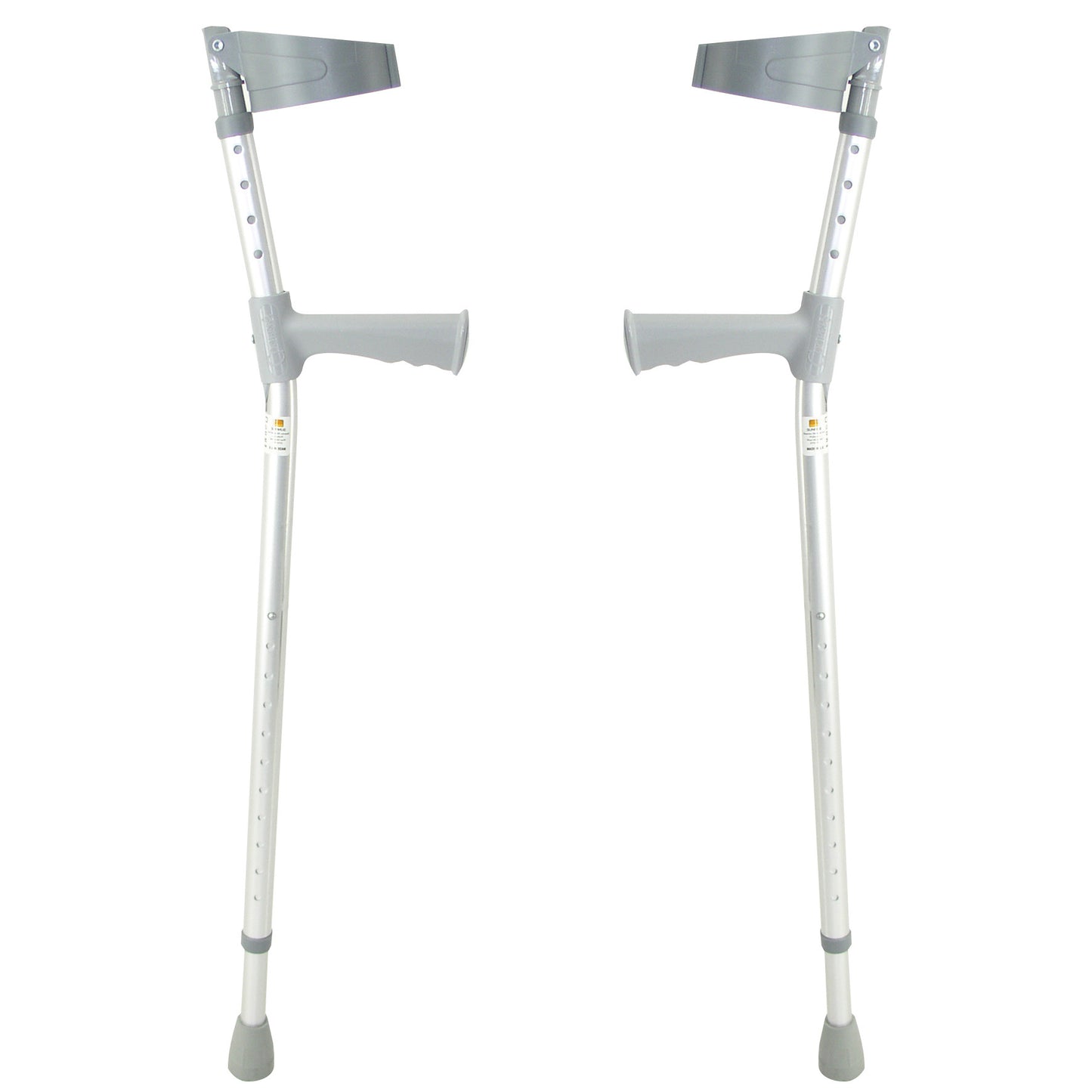 Coopers Double adjustable elbow crutches 1 pair