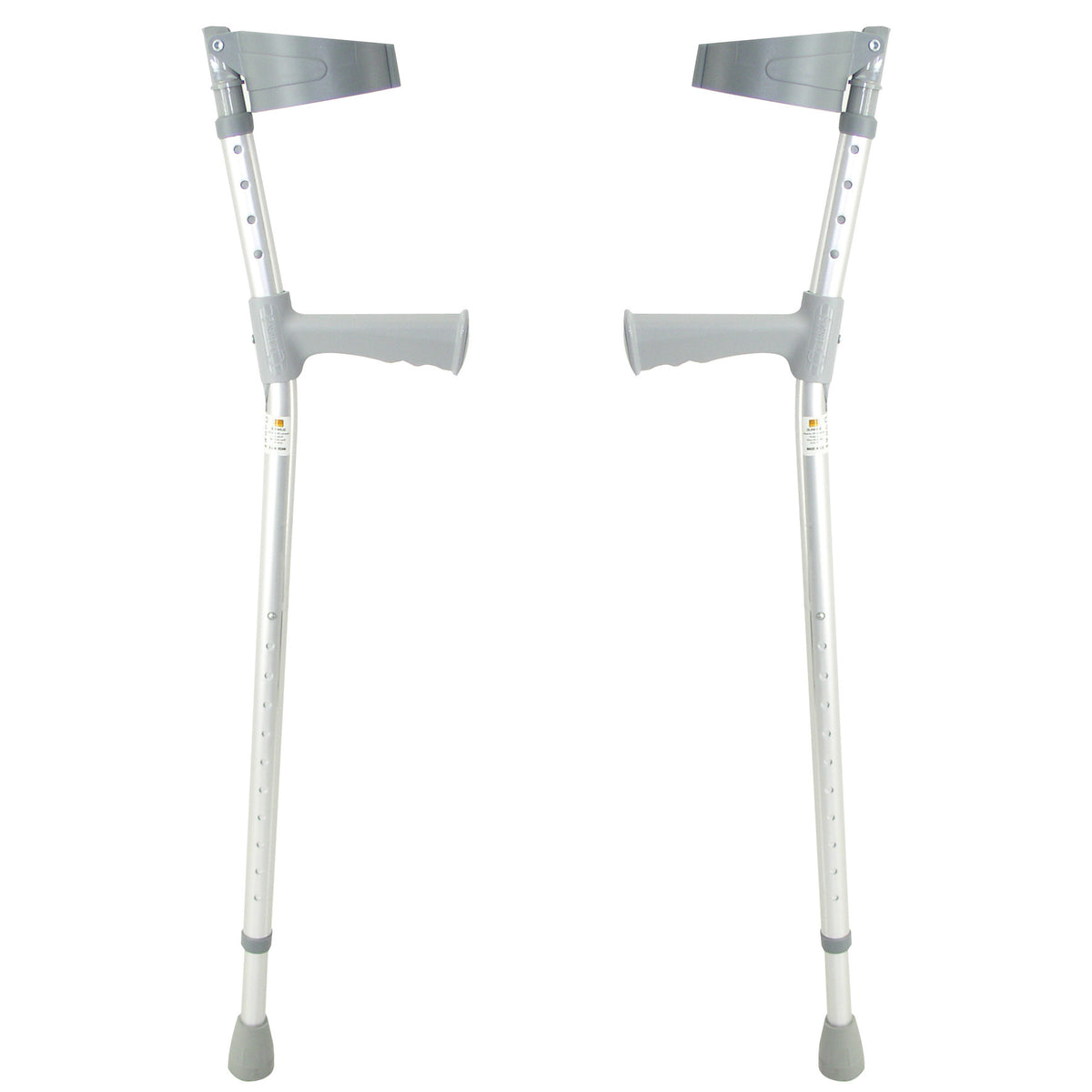 Coopers Double Adjustable Elbow Crutches 1 Pair